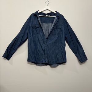 Long sleeve cotton button up